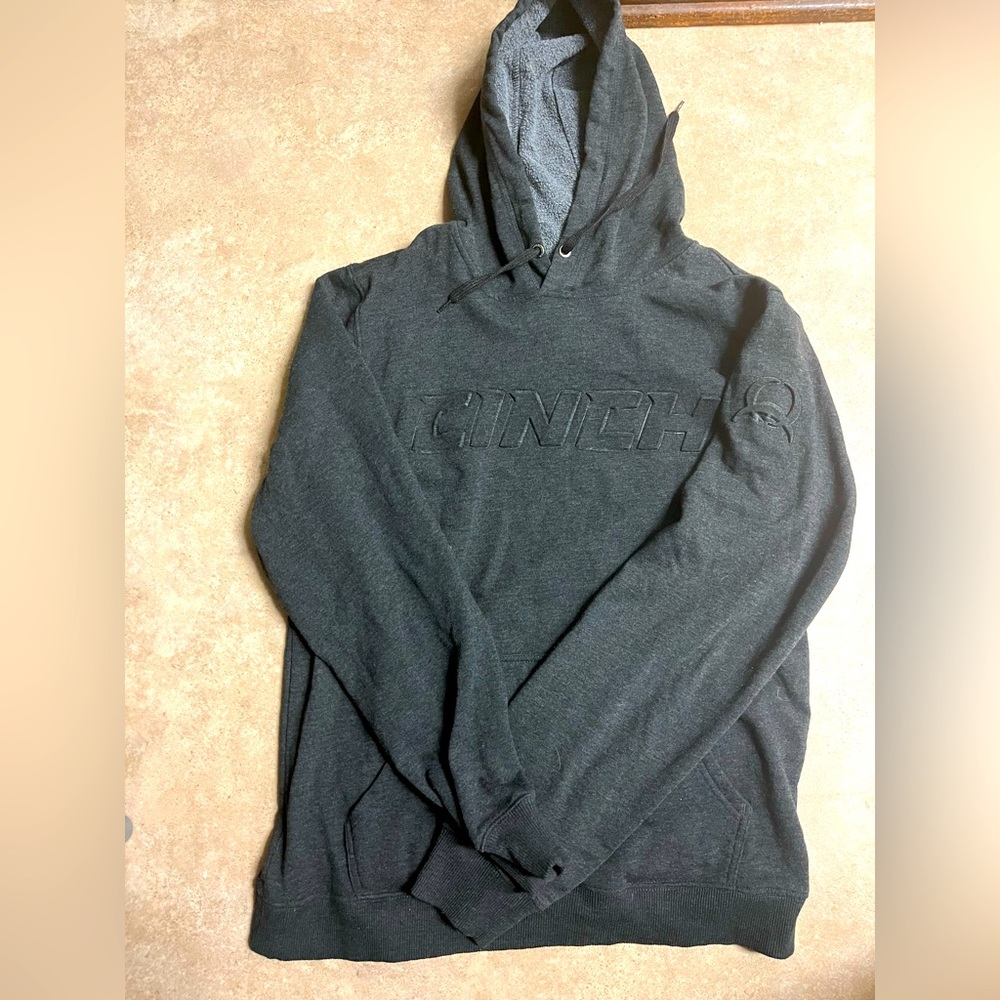 Men’s Cinch hoodie hooded sweatshirt size Medium cotton